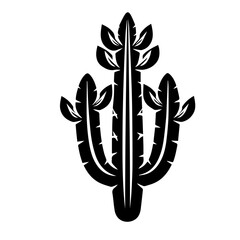 cactus silhouette illustration 