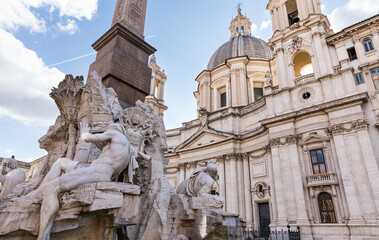 Obraz premium Navona Square in Rome, Italy