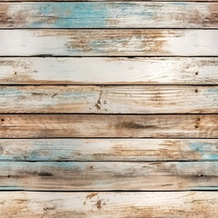 Fototapeta na wymiar seamless texture old wooden boards, wood texture, background and wallpaper, tile made with Generative AI