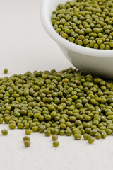 Green mung beans	
