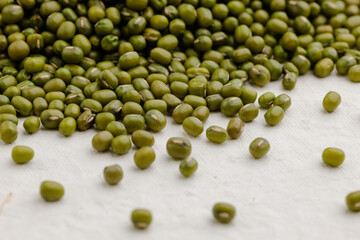 Green mung beans	
