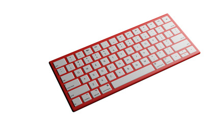 keyboard isolated on white