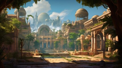 Role Playing Open World Game Art Artwork	