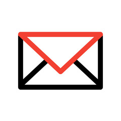 Message Icon. Email or News Illustrations - Vector, Sign and Symbol for Design, Presentation, Website or Apps Elements.