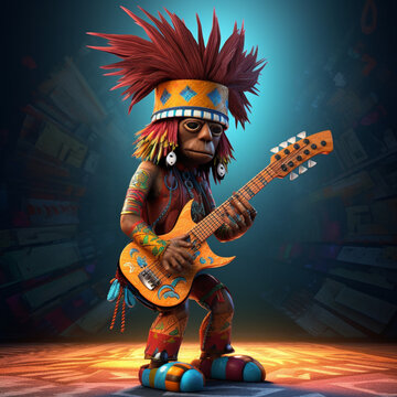 Funky Musician Character - Dodi
