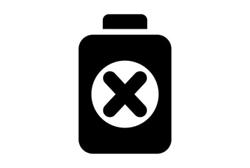 close web icon black cross x symbol app sign art