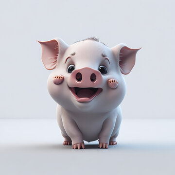 Cute Mini Pig Svg & Png Decor Bundle for show pig face baby shower birthday card clip art farm animals svg