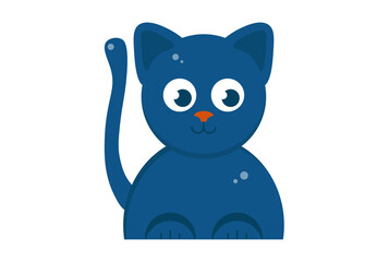 cat illustration Halloween app icon web symbol artwork sign