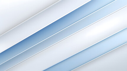 Fototapeta premium Abstract modern white background with blue diagonal lines