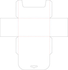 Box Packaging Die Cut Template