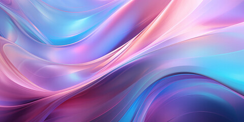 Obraz premium Abstract wavy line texture - Generative AI