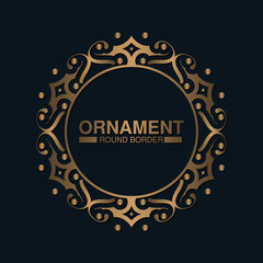 luxury ornament pattern circle design