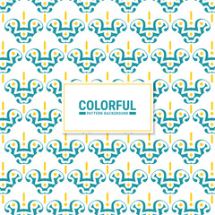 Colorful abstract geometric pattern design