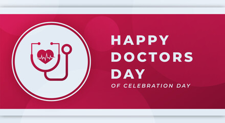International Doctor's Day Celebration Vector Design Illustration for Background, Poster, Banner, Advertising, Greeting Card