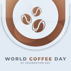 International Coffee Day Celebration Vector Design Illustration for Background, Poster, Banner, Advertising, Greeting Card