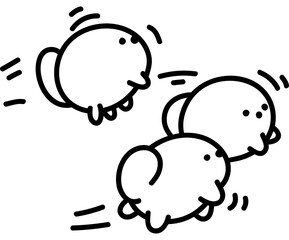 Pomeranian Dog Coloring Page