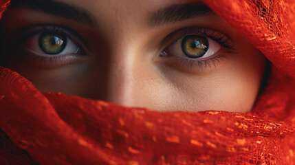 Middle Eastern Woman Desert