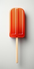 Colorful Popsicle Isolated on White Background. Generative ai
