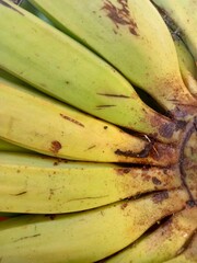 Close-up photo of ripe bananas  