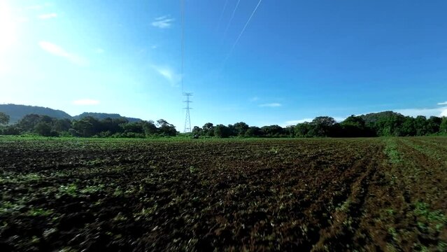 Proyecto sin títulodie grond voorberei vir 'n nuwe aanplanting
