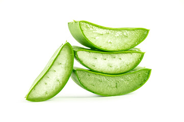  Stack of aloe Vera slices