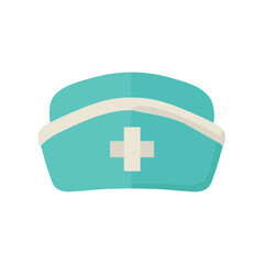 Fototapeta premium Nurse cap icon clipart avatar logotype isolated vector illustration