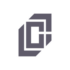 Monogram design vector logo. Monogram initial letter mark C logo design. Monogram design vector logo. Monogram initial letter mark C logo design simple C monogram