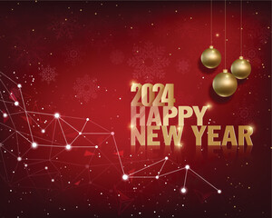 Happy new year 2024. Merry Christmas and Chinese new year