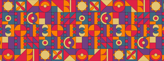 gradient mosaic youtube channel art template