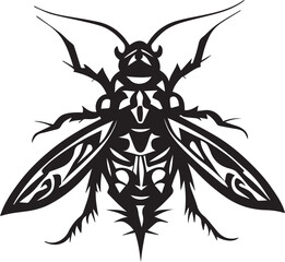insect vector tattoo design illustration