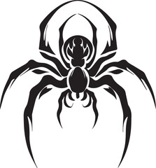 Spider vector tattoo design illustration