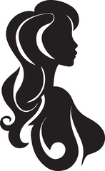 women vector silhouette illustration