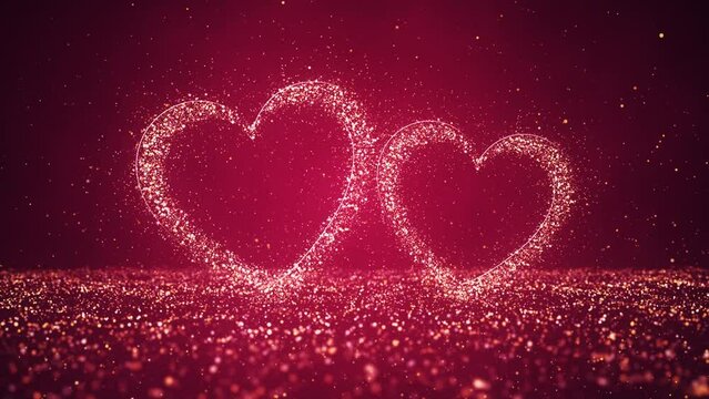 Valentine Hearts in a particular way