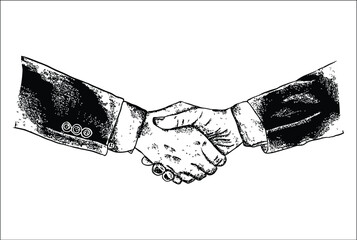 handshake illustration