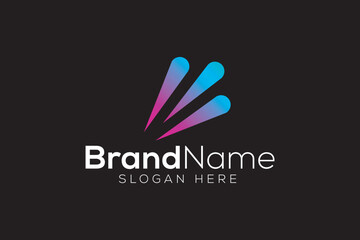 Fototapeta premium Business growth Arrow Logo design vector template