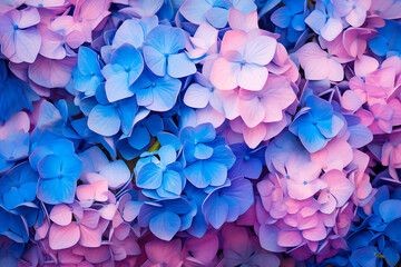 Obraz premium Abstract background of flowers, ai generated