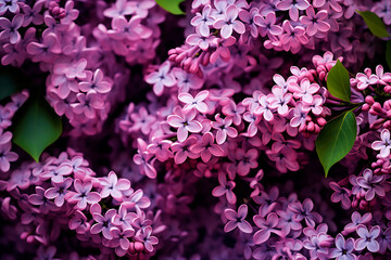 Abstract background of flowers, ai generated