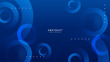 Abstract geometric blue pattern design in memphis style. Vector illustration.