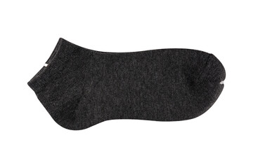 Cotton socks isolated on white background.