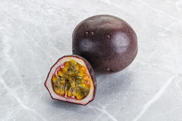 Tropical sweet and juicy passionfruit