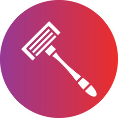 Vector Design Razor Icon Style