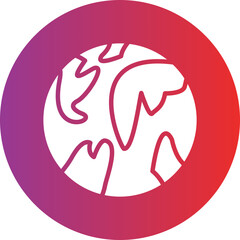 Vector Design Globe Icon Style