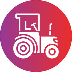 Vector Design Tractor Icon Style