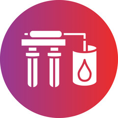 Vector Design Water Filtration Icon Style