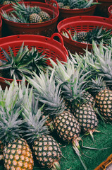 pineapple on the market