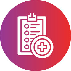 Obraz premium Vector Design Health Plan Icon Style