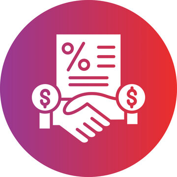 Vector Design Down Payment Icon Style