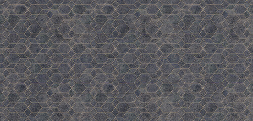 background texture old stone floor stone block old pattern stripe 3d illustration