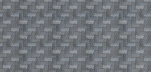 background texture old stone floor stone block old pattern stripe 3d illustration