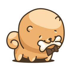 Pomeranian Dog Sticker